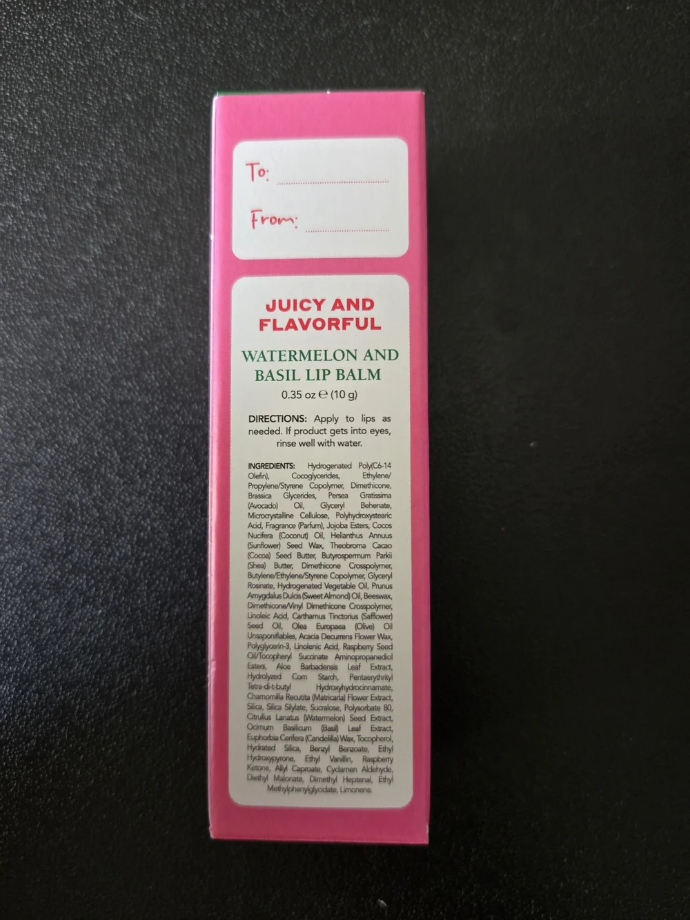 MARIO BADESCU Watermelon & Basil Lip Balm Full Size
